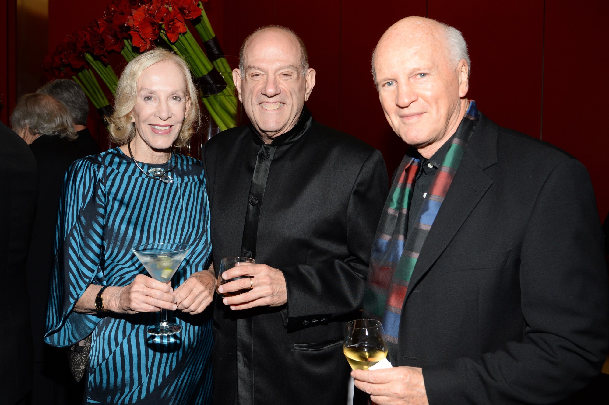 LOS ANGELES, CA - APRIL 18:  Helen Pashgian, Scott Schaeffer, Doug Chrismas attend LACMA's 50th Anniversary Gala sponsored by Christie's at LACMA on April 18, 2015 in Los Angeles, California.  (Photo by Chris Weeks/Getty Images for LACMA)