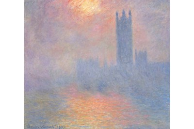 Claude Monet, Houses of Parliament, London, Sunlight Breaking Through the Fog, 1904