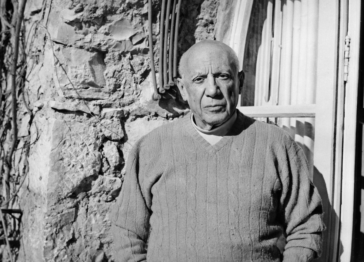 Pablo Picasso, 1968.